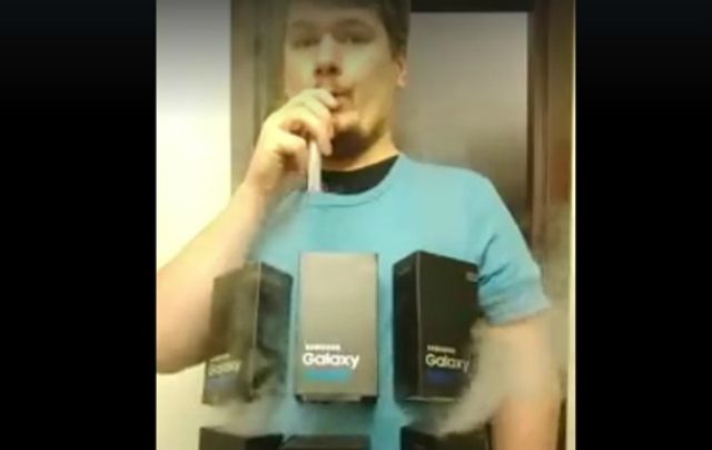 Користувачів розвеселив "пояс смертника" з Galaxy Note 7