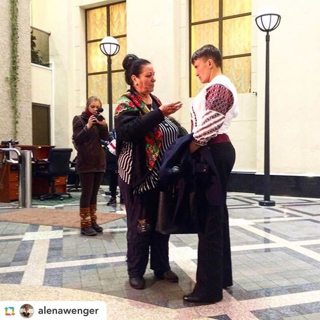 Савченко в суді Москви - фото 113289