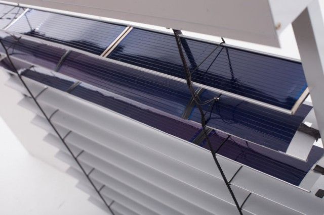 Жалюзі на сонячних батареях - фото 107716