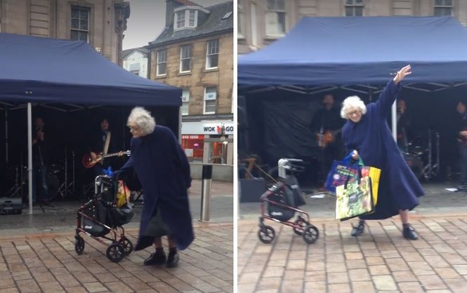 Літня леді станцювала під пісню Highway to hell і підкорила мережу
