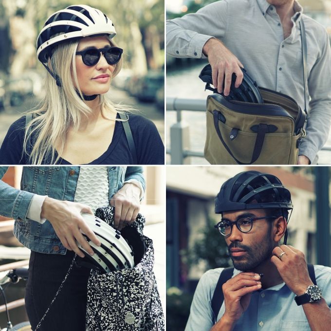 На Kickstarter з'явився складний шолом