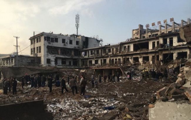 У Китаї стався потужний вибух: з'явилося відео