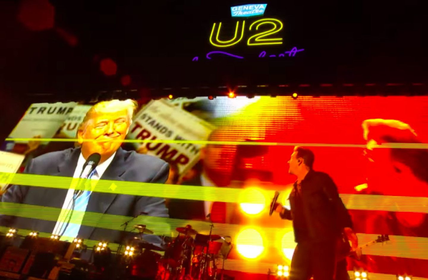 Знаменитий рок-гурт відверто потролив Трампа під час концерту