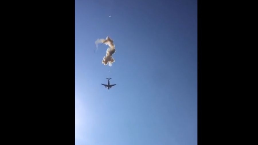 Український броньовик розбився під час десантування з літака