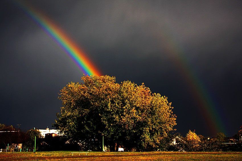 Британець сфотографував унікальну місячну веселку