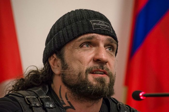 Путінський байкер пообіцяв захистити Росію від американської демократії