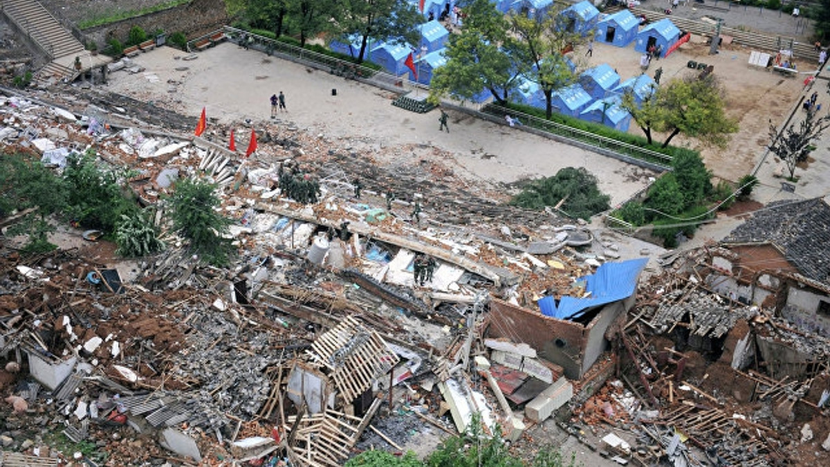 Землетрус в Китаї - фото 1