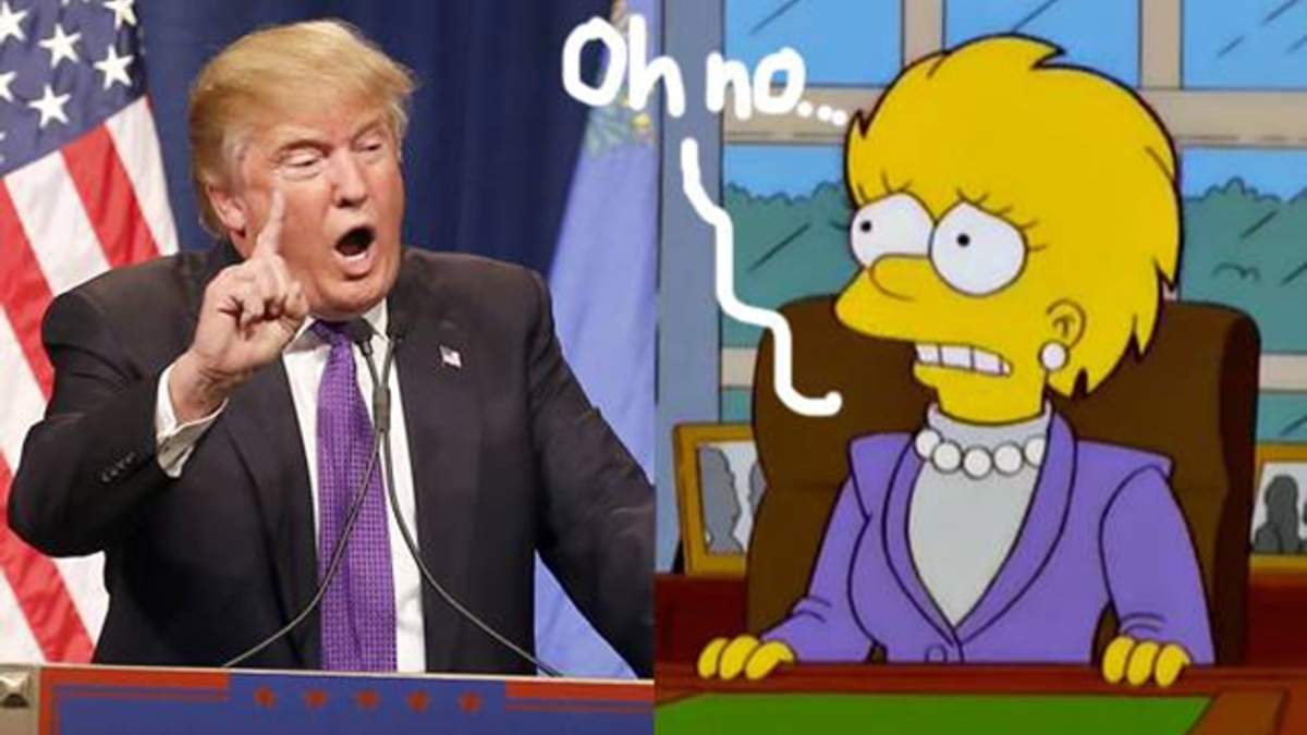 Сімпсони передбачили обрання Трампа президентом - фото 1