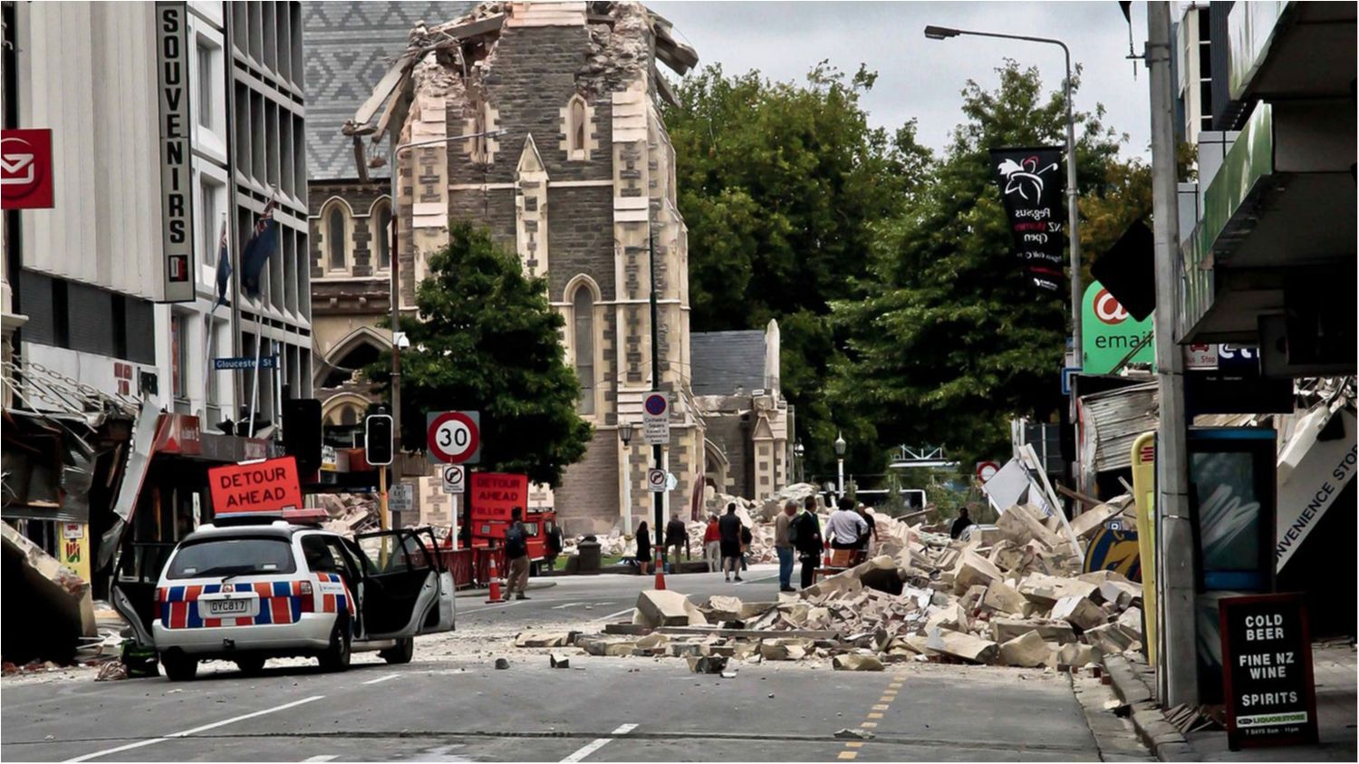 У Новій Зеландії стався сильний землетрус