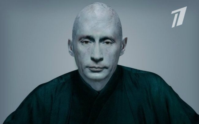 Іронія дня: Волдеморт Путін поцілував Дональда Трампа