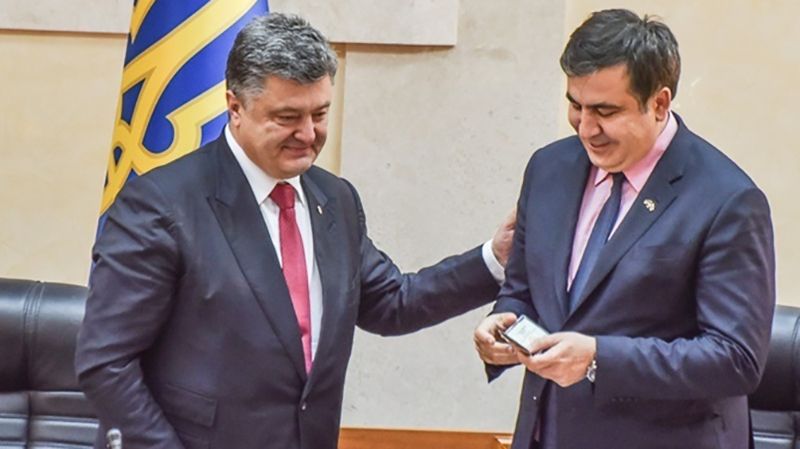 Порошенко і Саакашвілі - фото 1