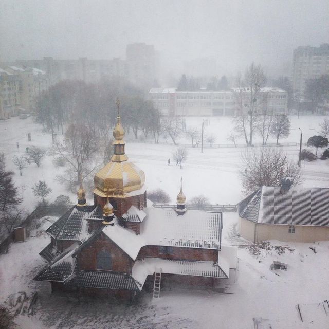 У мережі показали казковий Львів під снігом - фото 118343