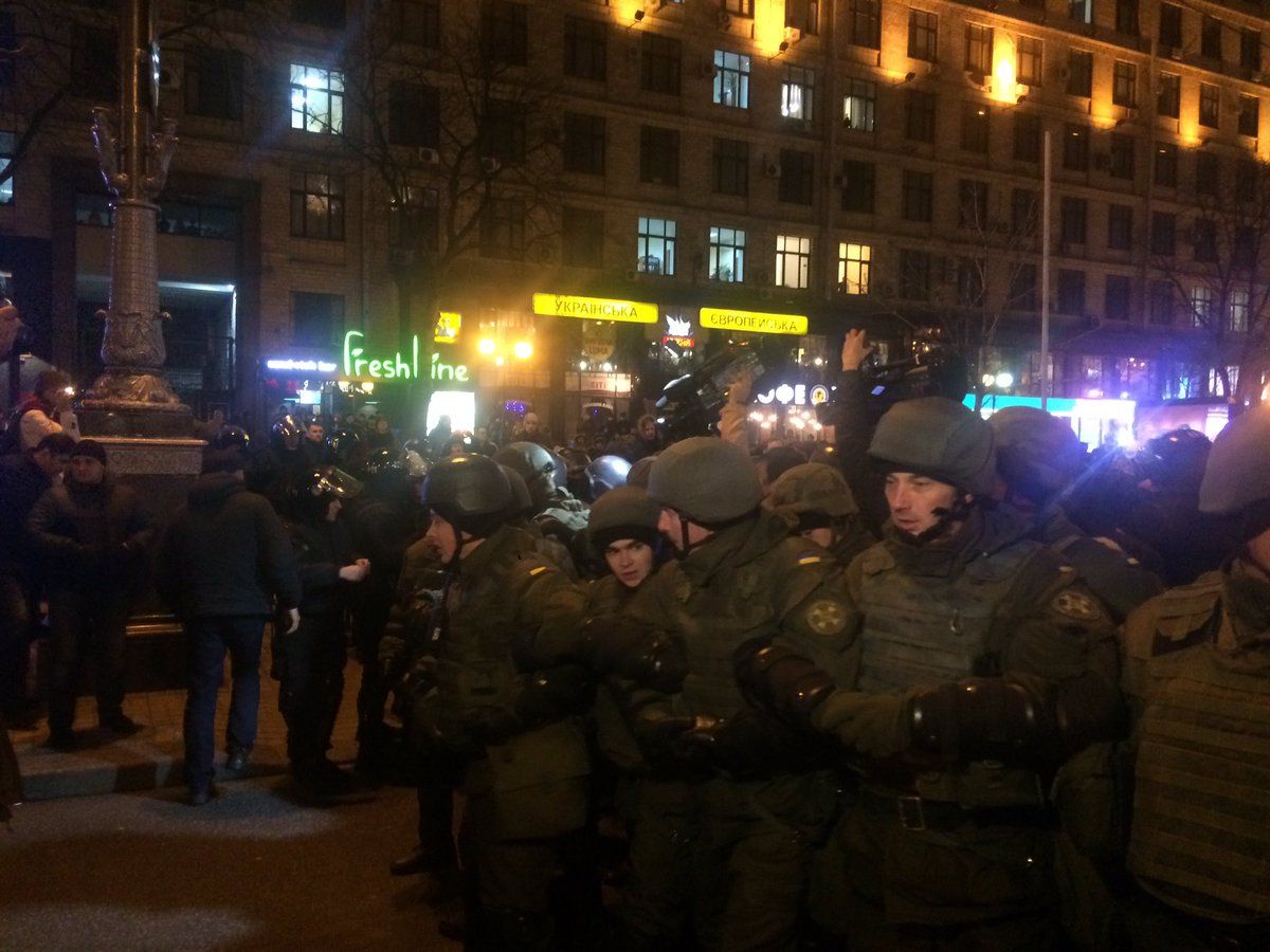 Мітингувальники у Києві назвали свої умови - фото 1