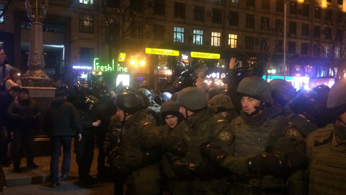 Мітингувальники у Києві назвали свої умови - фото 1