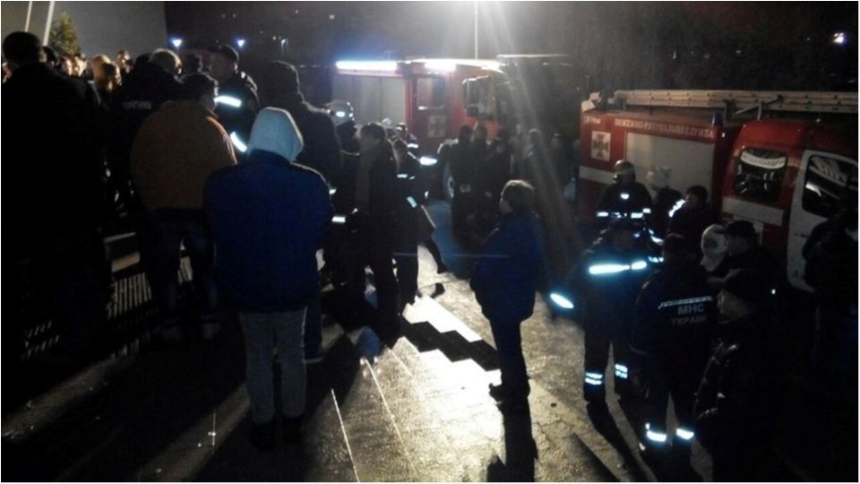 З'явилося відео пожежі у львівському нічному клубі