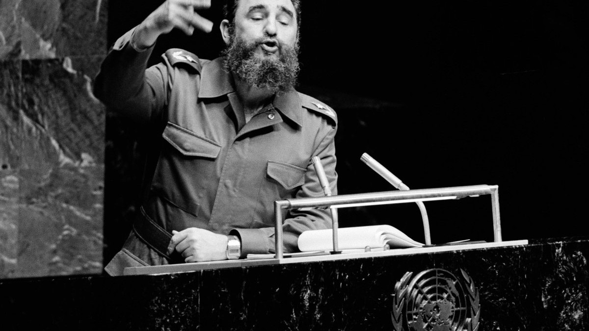 Кастро на засіданні ООН - фото 1