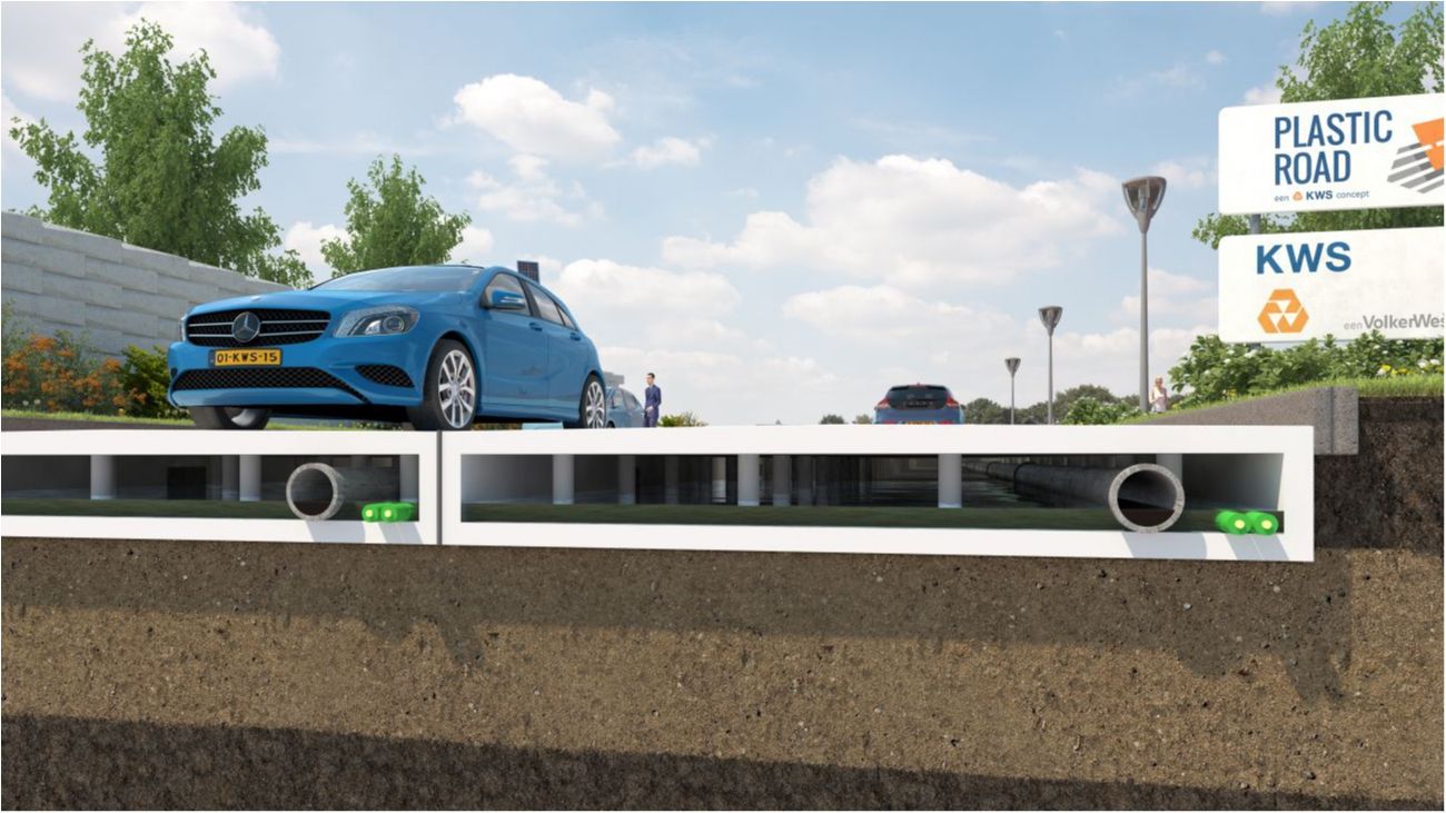 У Нідерландах з'явиться перша у світі пластикова дорога