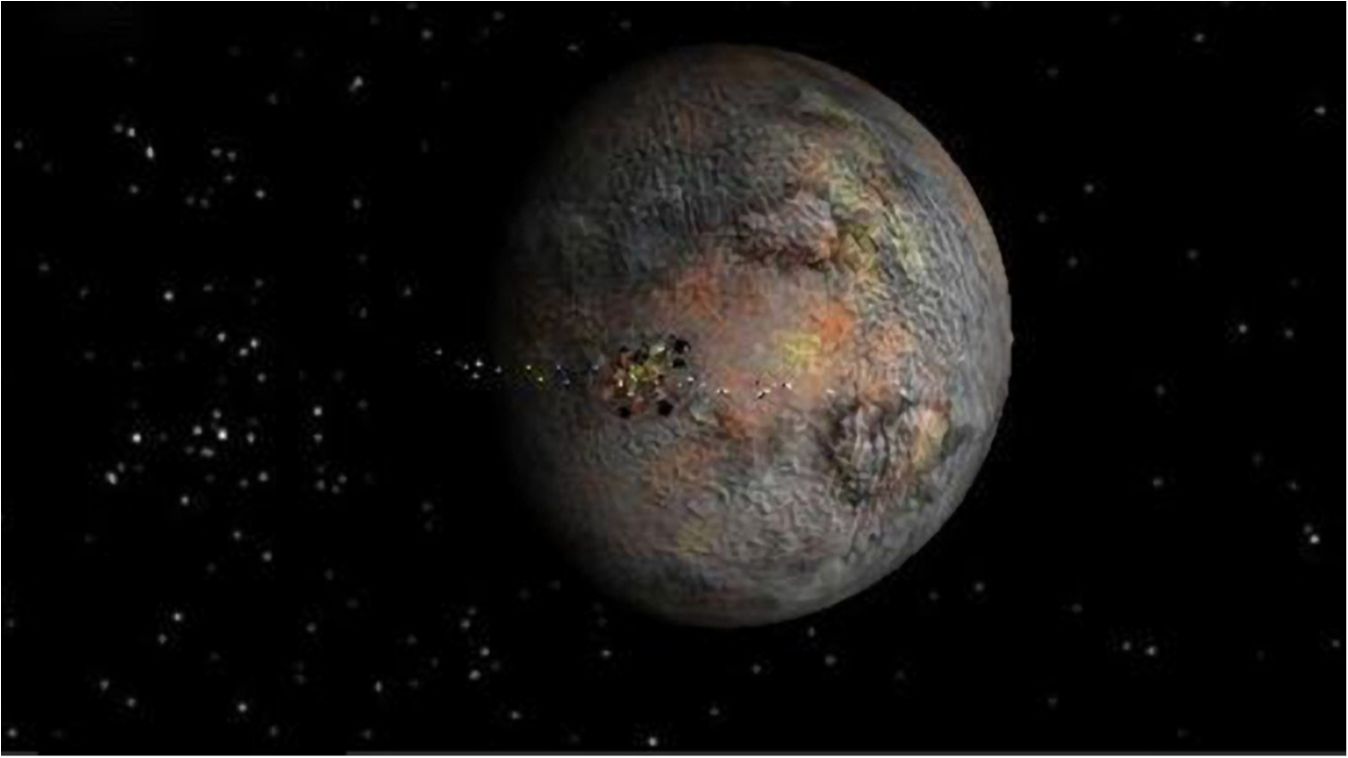 NASA показало унікальний знімок карликової планети