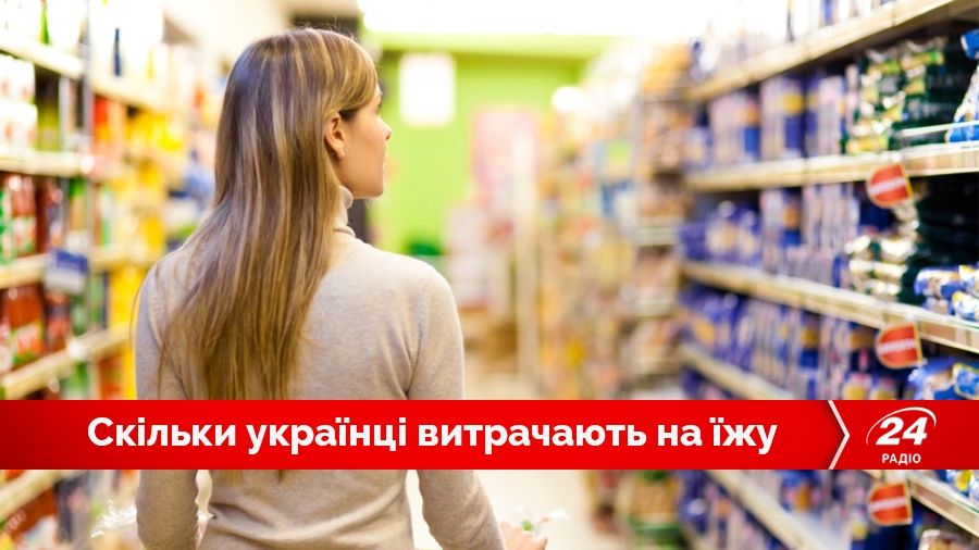 Стало відомо, скільки грошей українці витрачають на їжу
