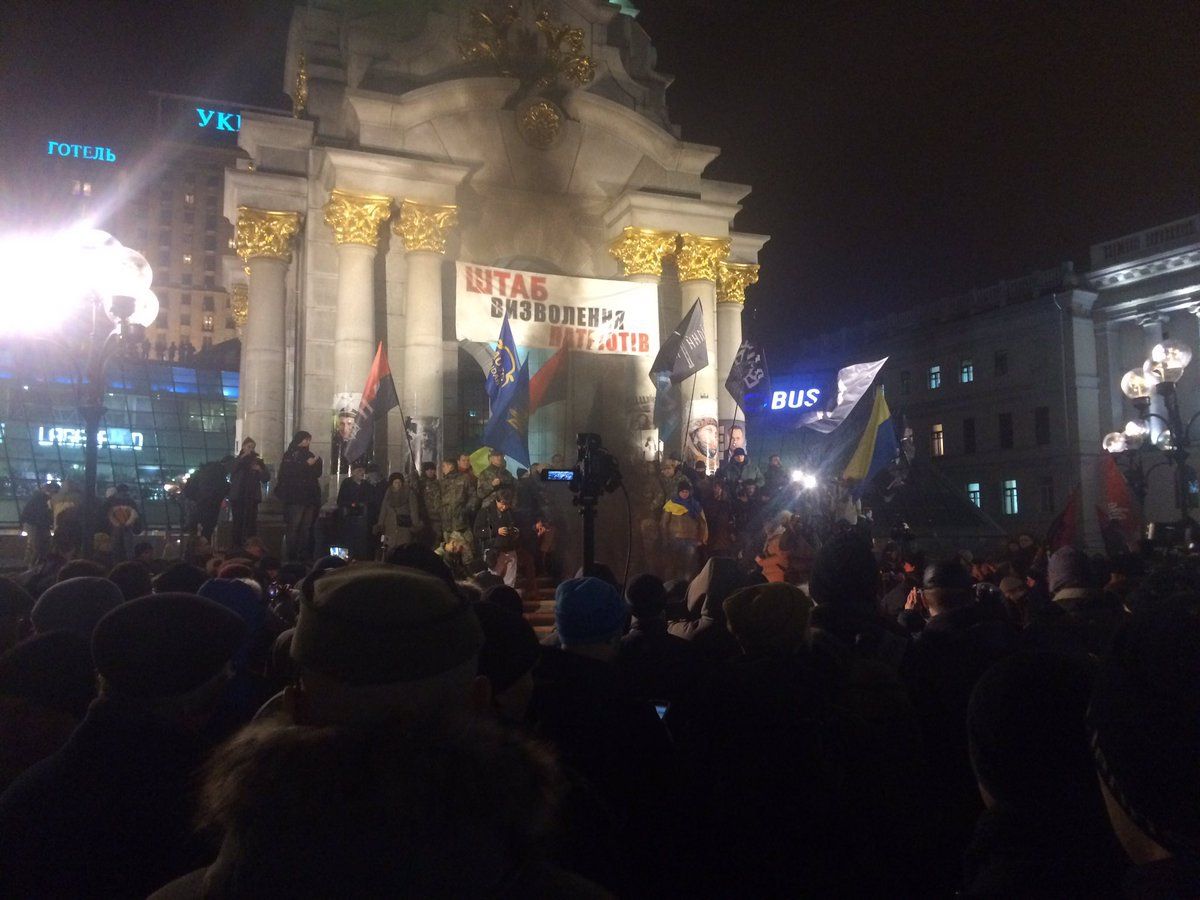 Під час акцій у центрі Києва 10 осіб звернулися по медичну допомогу