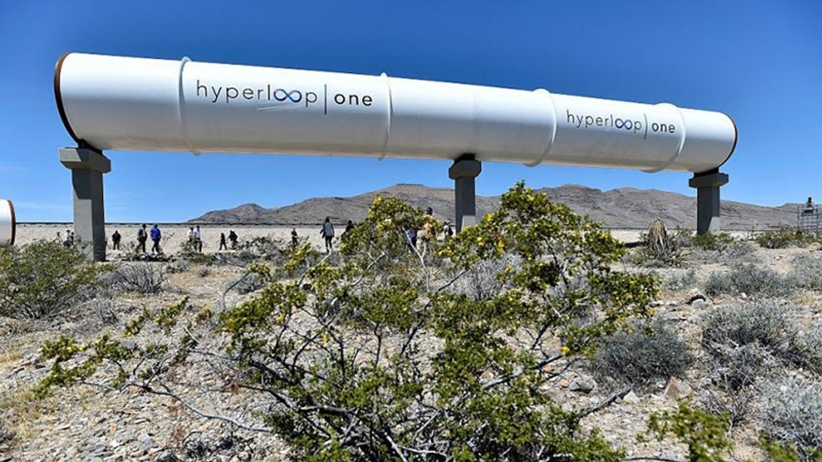 Установка Hyperloop One - фото 1