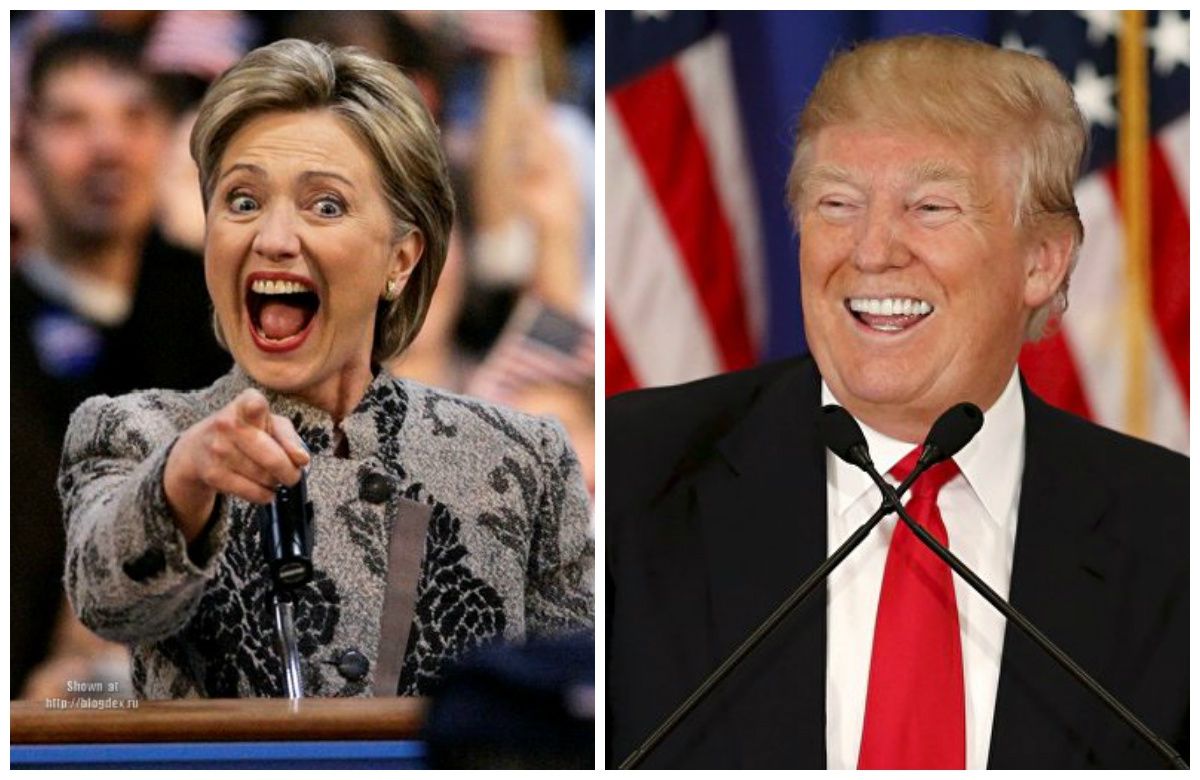 Клінтон і Трамп - фото 1