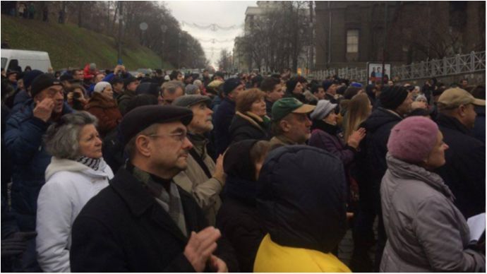 Саакашвілі зібрав мітинг за перевибори