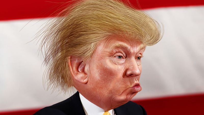 Дональд Трамп у карикатурах