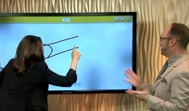 У США ведуча намалювала статевий орган у прямому ефірі