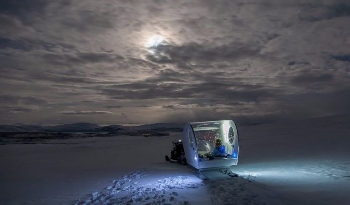 Винахідливі фіни розробили санчата класу "люкс"