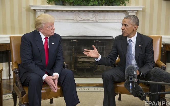 Обама зустрівся з Трампом у Білому Домі - фото 1