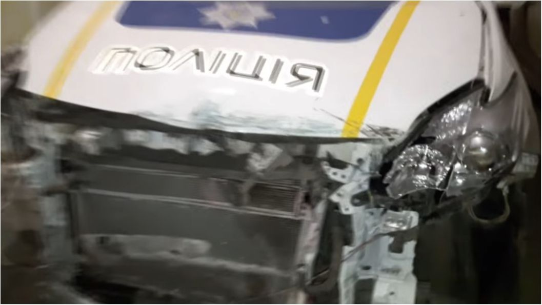 В Одесі знайшли кладовище битих поліцейських авто