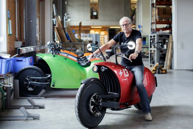 Австрієць створив електробайк, що є водночас домашнім акумулятором