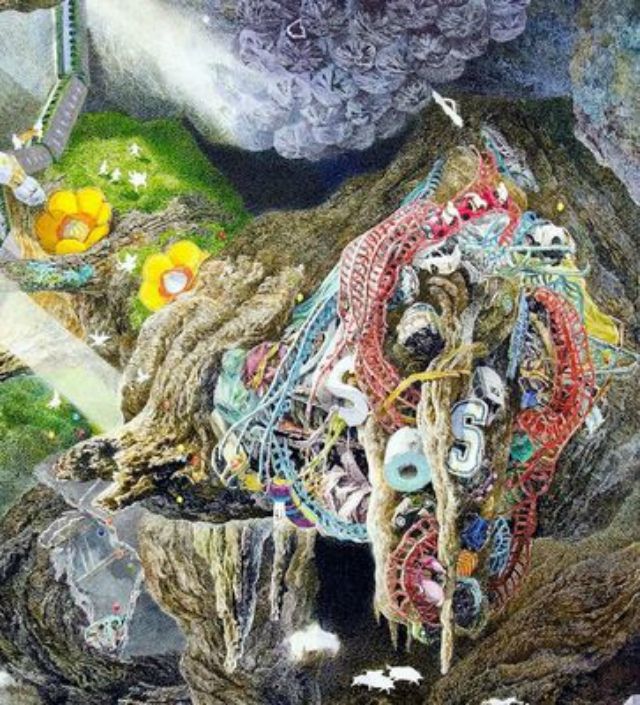 Японець малював неймовірну картину упродовж 3 років - фото 124026