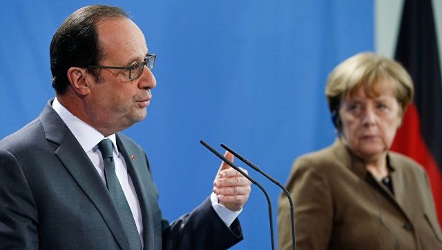 Меркель та Олланд підтримали продовження санкцій проти Росії