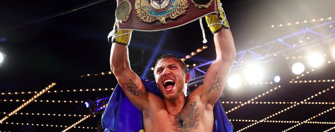 У США назвали Ломаченка найкращим боксером року