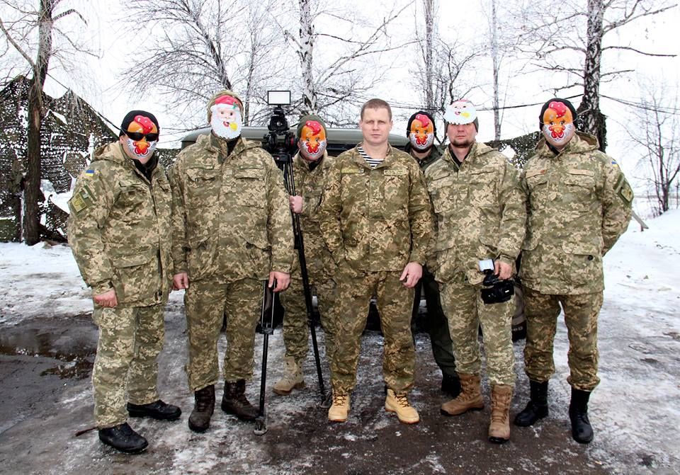 Бійці в зоні АТО зворушливо привітали українців з Новим роком