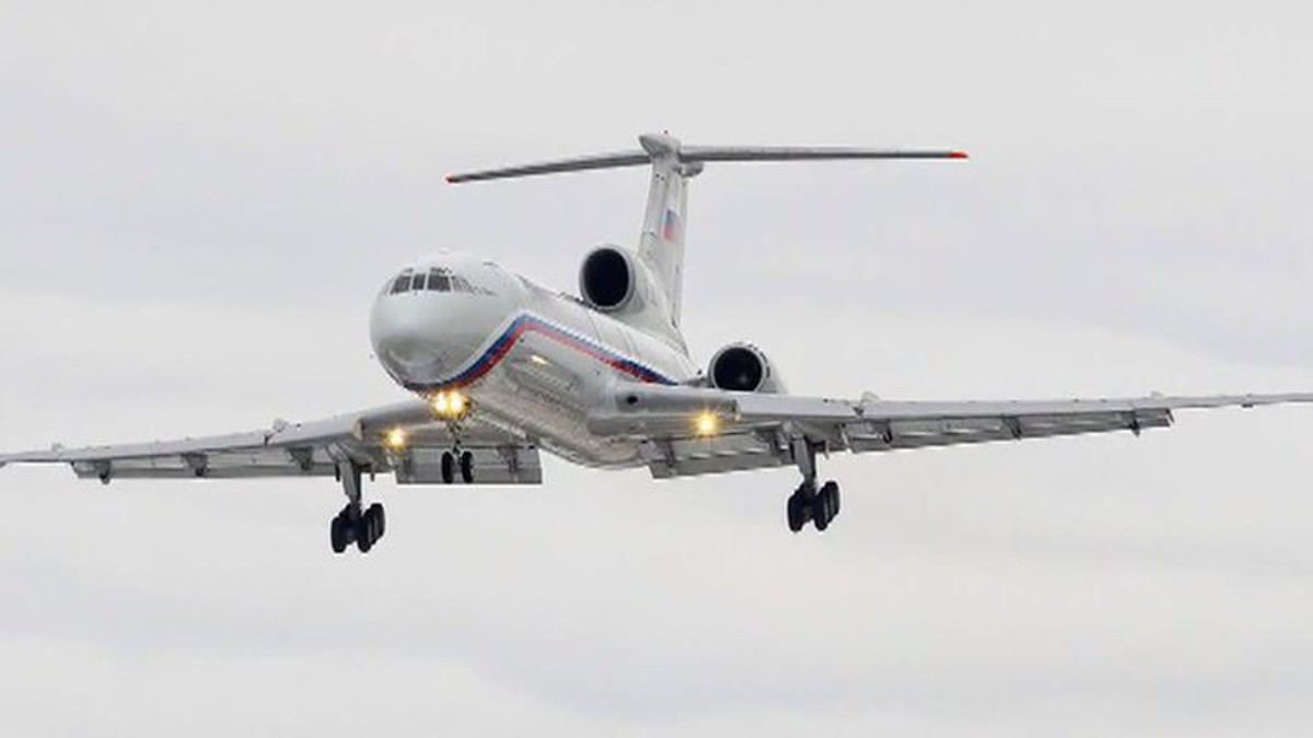 Свідок зняв на відео взліт та падіння Ту-154 - фото 1