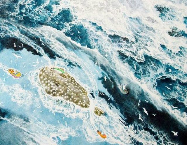 Японець малював неймовірну картину упродовж 3 років - фото 124023