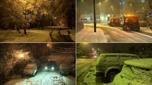 Снігопад в Польщі - фото 1