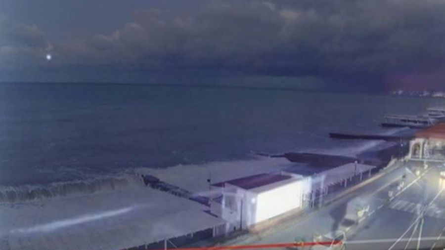 З'явилося відео ймовірного вибуху російського Ту-154