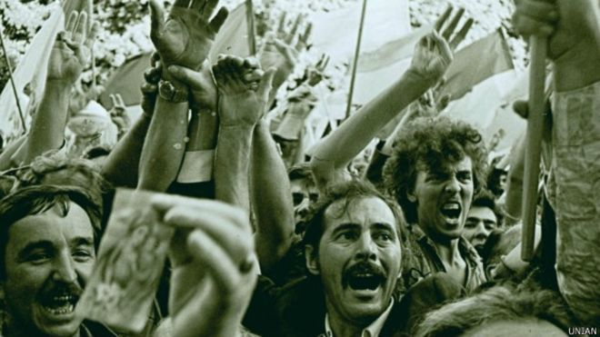 Як українці обрали незалежність у 1991-му: фото історичного референдуму