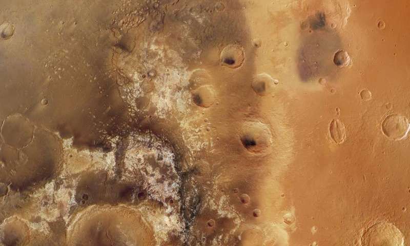 ESA показало відео подорожі найбільшою долиною Марса