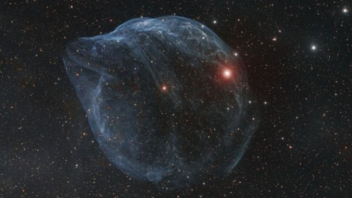 Вчені показали величезну космічну бульбашку - фото 1