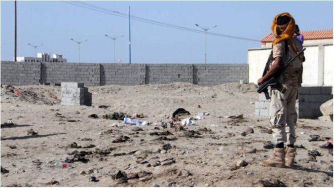 З'явилося відео з місця кривавого теракту в Ємені