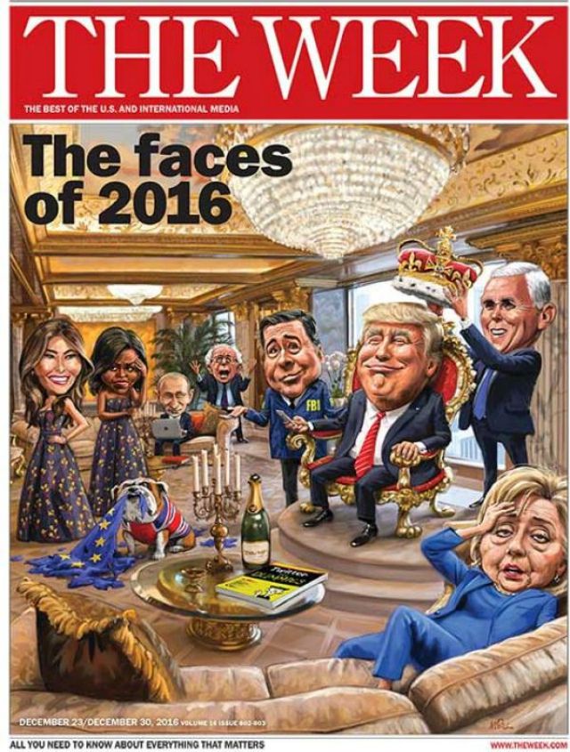 The Week показав справжніх Путіна та Трампа
 - фото 128259
