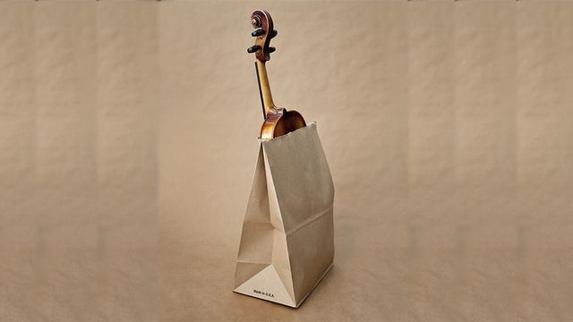 Скрипка в пакеті - фото 128862