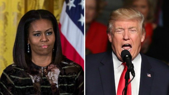 Трамп прокоментував заяву Мішель Обами про крах надій американців