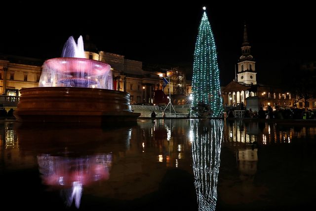 Трафальгарська площа в Лондоні - фото 124138