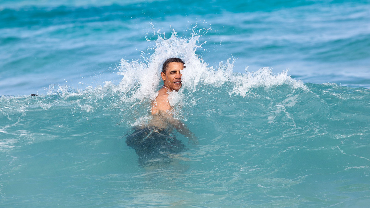 Обама на Гаваях - фото 1
